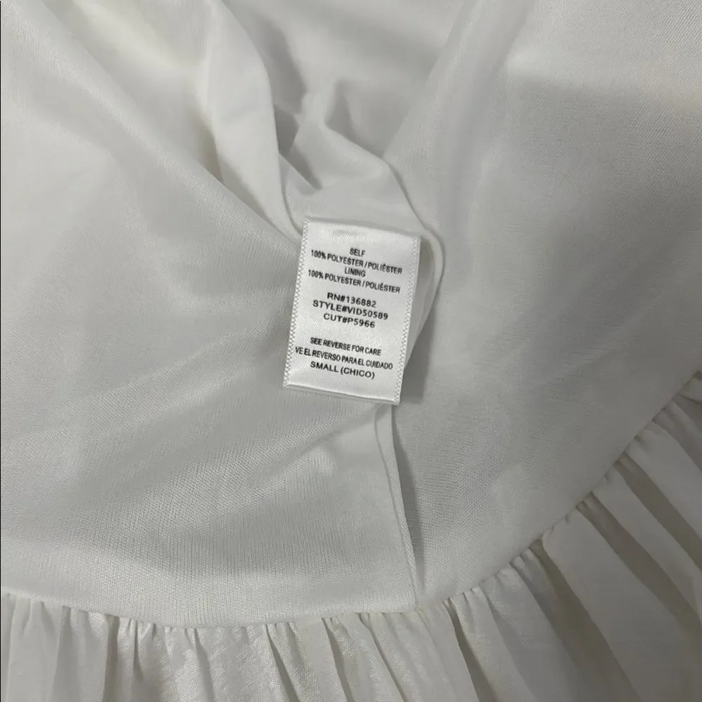Elegant White Women's Dress from The Vintage Shop Small Formal Wedding Party NWT - Picture 10 of 11